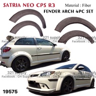 SATRIA NEO CPS R3 FENDER ARCH SKIRT 4PC PU6046 // COPY ORI FIT FOR PROTON SATRIA NEO CPS R3 FENDER C