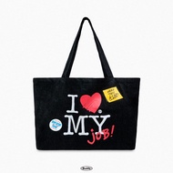 DADDYCLUB | I Love My Job Bag กระเป๋า Tote Denim สุดน่ารัก