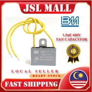 CBB61 (P2) *BM* 1.5UF 400VAC 2.0UF450VAC KIPAS KAPASITOR (for Kdk Toshiba Table Fan, Stand Fan, Wall