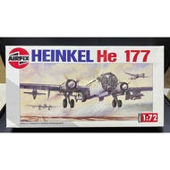 Airfix 1/72 Heinkel He 177 Heavy Bomber Assembly Model, Series 5 Series, with Original Display Box (