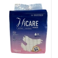 HICARE ADULT DIAPERS PREMIUM  10 pcs (TAPE) M/L/XXL