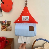 Small House Tissue Paper Creative Bedroom Living Room Tissue Box High-value Wall-mounted Paper Box