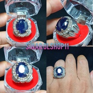 BATU CINCIN BLUE SAFIR ORI SRILANGKA ASLI NATURAL