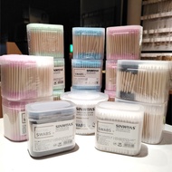 300pcs / 200pcs Double headed Cotton buds wooden stick // Clip Nail Set//SET MENIPEDI NAIL CLIPPER