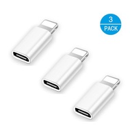 3PCS Usb Type C To Lightning Female Charging Cable Adapter for IPhone 13 Pro Max 12 14 for Lighting To Type-c Splitter Converter