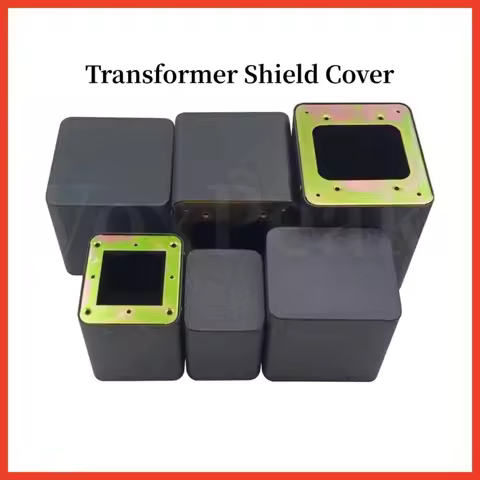 E-type/Ring-type/R-type Transformer Shield Cover Box Shell Protective Cover House Prevent Interferen