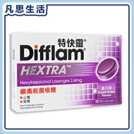 特快靈® - 鎮痛殺菌喉糖 (提子味) 12粒裝 #16091