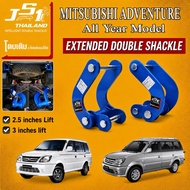 Mitsubishi Adventure JS1 Extended Comfort Shackle 2.5"-3" Quick Lift Made