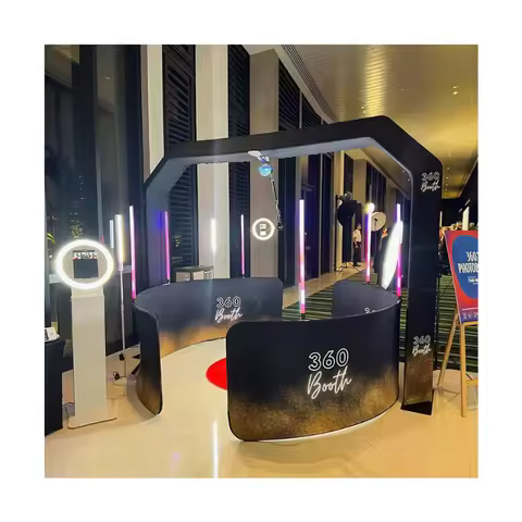 360 Photo Booth Zenith Rotator 360 Photo Booth Overhead 360 Camera Video Booth Promotes Business