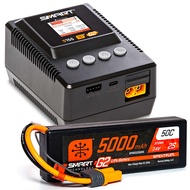 Smart Powerstage Surface Bundle: 5000mAh 2S LiPo Battery / S155 Charger, SPMXPSS200