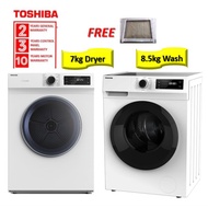 Toshiba Combo 8.5kg Washer + 7kg Dryer