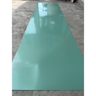 3 panels (1m2 high x 2m66 long x 2.5cm thick) Green tin roofing to prevent rainwater leakage