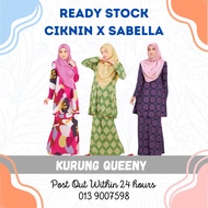❤️ Ready Stock CikNin x Sabella ; Queeny SAIZ L DAN XL : Baju Kurung Tanpa Gosok, Kurung Queeny