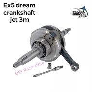 Ex5 dream crankshaft racing jet3m / espada crankshaft racing ex5 dream