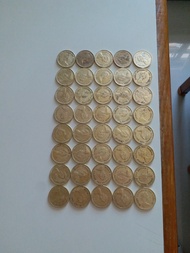 香港:前殖民地:(銅5毫硬幣):女皇頭:(風水錢):全部1978年:共40個