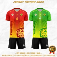 Jersey sport olahragaTakraw Full Printing Gratis Nama & Logo