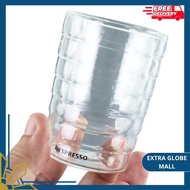 DOUBLE WALL GLASS ESPRESSO COFFEE GLASS!!