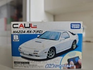 【絕版/全新】Takara Tomy CAUL 紅外線遙控車 Mazda RX-7 (FC3S) 白色 B Type (1/32)