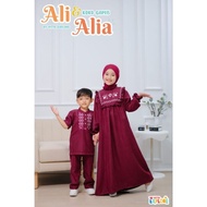 Couple Set Children's Koko Suit and Gamis Set Hijab Children Ali Alia By Vitto