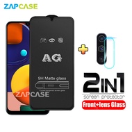 2in1 Tempered Glass Anti Glare Samsung A50/A50S/A30S Free Tempered Glass Camera