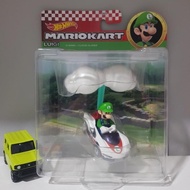 Hot wheels mario kart Luigi P-Wing Cloud Glider hotwheels mario kart