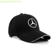 ✦Ready Stock✦ topi lelaki original New baseball cap embroidery car logo car cap Mercedes mercedes ca