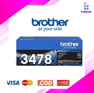 Brother TN-3478 Black หมึกโทนเนอร์ สีดำ ของแท้ (ปริมาณการพิมพ์ 1200 หน้า)