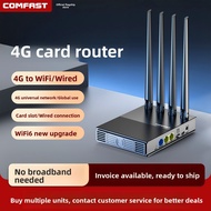 Comfast | Comfast New WiFi6 Card Router 4G Full Network Mobile Wireless SIM Card Internet Access Pho