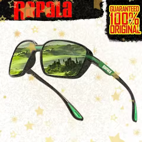 original Rapala Polarized Fishing Sunglasses Men's Driving Shades Male Sun Glasses Hiking Classic UV