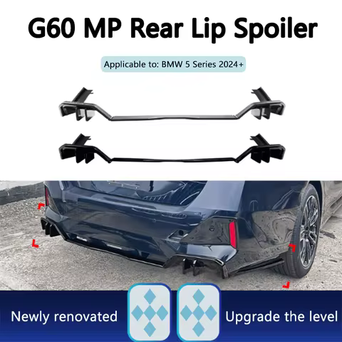 Suitable for BMW 5 Series i5 g60 M Sport 2024+ overseas version MP model rear lip spoiler modificati