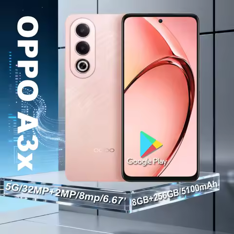 OPPO A3x 5G 8+256GB/5100mah long battery life fashion smart music phonee