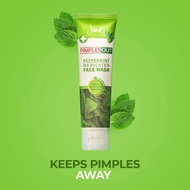 janet ayurveda peppermint pimples out face wash 100ml