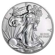 Koin Perak Silver Eagle 1 oz coin murni gram not antam nadir dirham