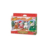 Sylvanian Families Doll Happy Christmas Friends Se-208