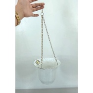 Hanging Flower Pot (hanging pot)(white)