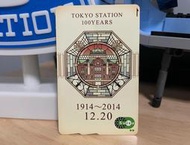 同等新品空卡 suica JR東日本 suica 東京車站100周年限定 suica 西瓜卡