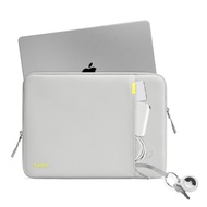 tomtoc｜360˚完全防護 (灰/適用14"MacBook Pro ,M1新款適用)