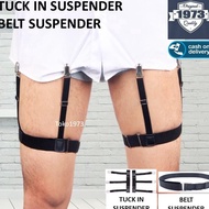 New MEN SHIRT HOLDER leg Suspenders belt Suspenders tuck in Suspenders