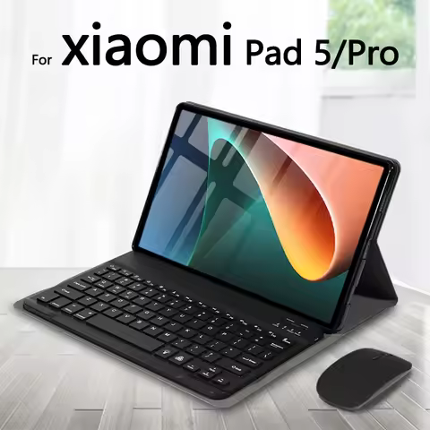 For Xiaomi Mi Pad 5 11Inch Tablet Case Detachable Bluetooth Keyboard Case For Xiaomi Mi Pad 5 Pro 11