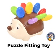 OZTOY Spike Puzzle Fitting Hedgehog Sensory Development Toy, 1Piece