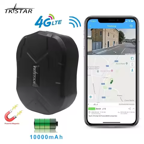 TK905B TKSTAR 2G 4G LTE GPS Tracker Car Vehicle Tracking Device 10000mah Standby Magnet Waterproof I