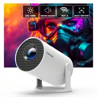 HY300PRO Android 11 Projector, 260 Lumens Brightness, WIFI 6, Bluetooth 5.0, Allwinner H713 Chip, Su