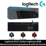 Logitech G512 Carbon Lightsync RGB Mechanical Gaming Keyboard with GX Switch