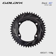 GOLDIX 110BCD Road Bike Chainwheel 46 48 50T 52T 54T 56T Bicycle Chainring for Shimano R7000 R8000 R