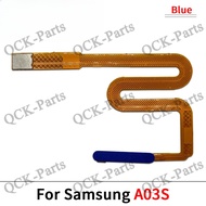 Fingerprint Touch ID Sensor Flex For Samsung Galaxy A03S A15 5G A23 4G Power Button Flex Finger Prin