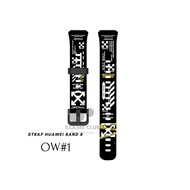 (GoodSeller) Huawei Band 8 Strap Character Motif Huawei Band 8 Silicone Strap