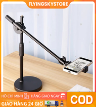 Chân quay điện thoại giá đỡ camera để bàn C02 quay video từ trên xuống điều chỉnh 360 độ