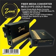 Media Converter Zimmlink Gigabit MCG211FG Media Converter Gigabyte 1000