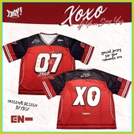 ◄ ◑ ◧ SQ3 Enhypen number 07 XO EN- Special Jersey for Your Romantic Cosplay cloth 3D summer T-shirt