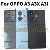 Back Battery Cover Glass Housing For OPPO A3 A3X A3i Rear Housing Glass Door Back